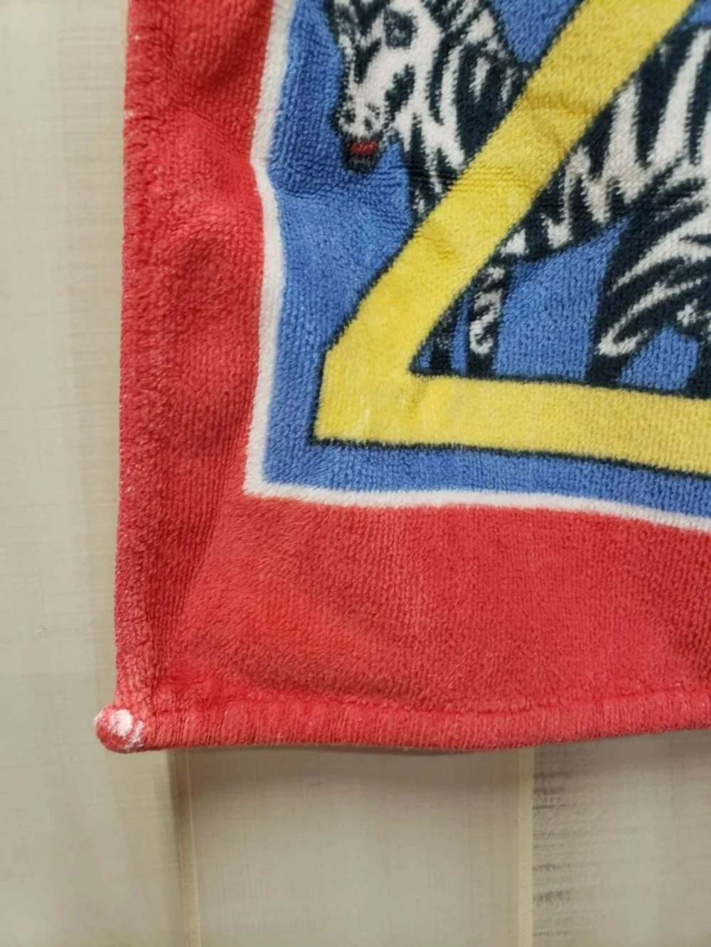 Vintage ABC Design Towel Set, Bath, Hand, Wash Cloth, Alphabet Terrimondo Cotton